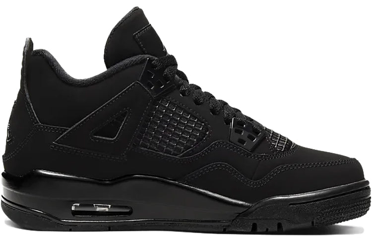 (GS) Air Jordan 4 Retro 'Black Cat' 2020 408452-010