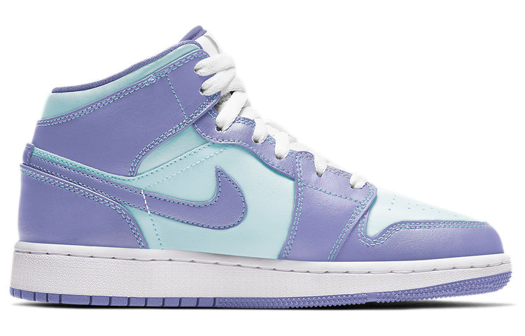 (GS) Air Jordan 1 Mid 'Purple Pulse' 554725-500