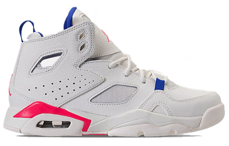 (GS) Air Jordan Flight Club 91 'Sail Pink Blue' 555472-125