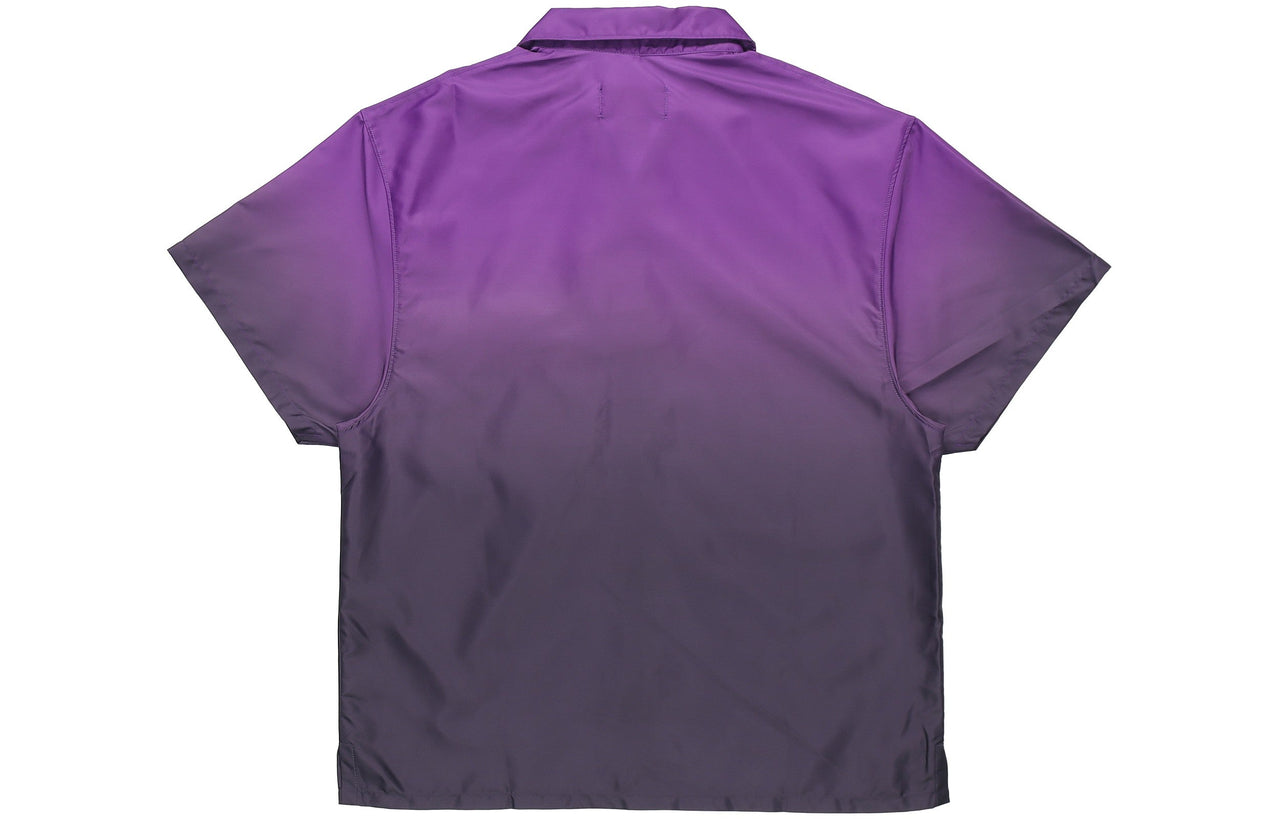 Air Jordan 23 Engineered Gradient Big Pocket Breathable Short Sleeve Shirt Purple CZ4821-578