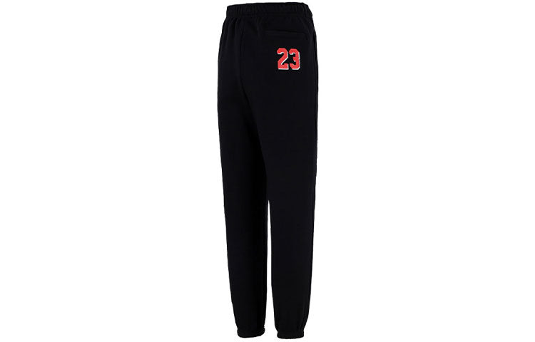 Men's Air Jordan Logo Printing Casual Long Pants/Trousers Black DO9154-010