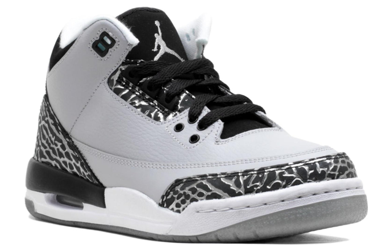 (GS) Air Jordan 3 Retro 'Wolf Grey' 398614-004