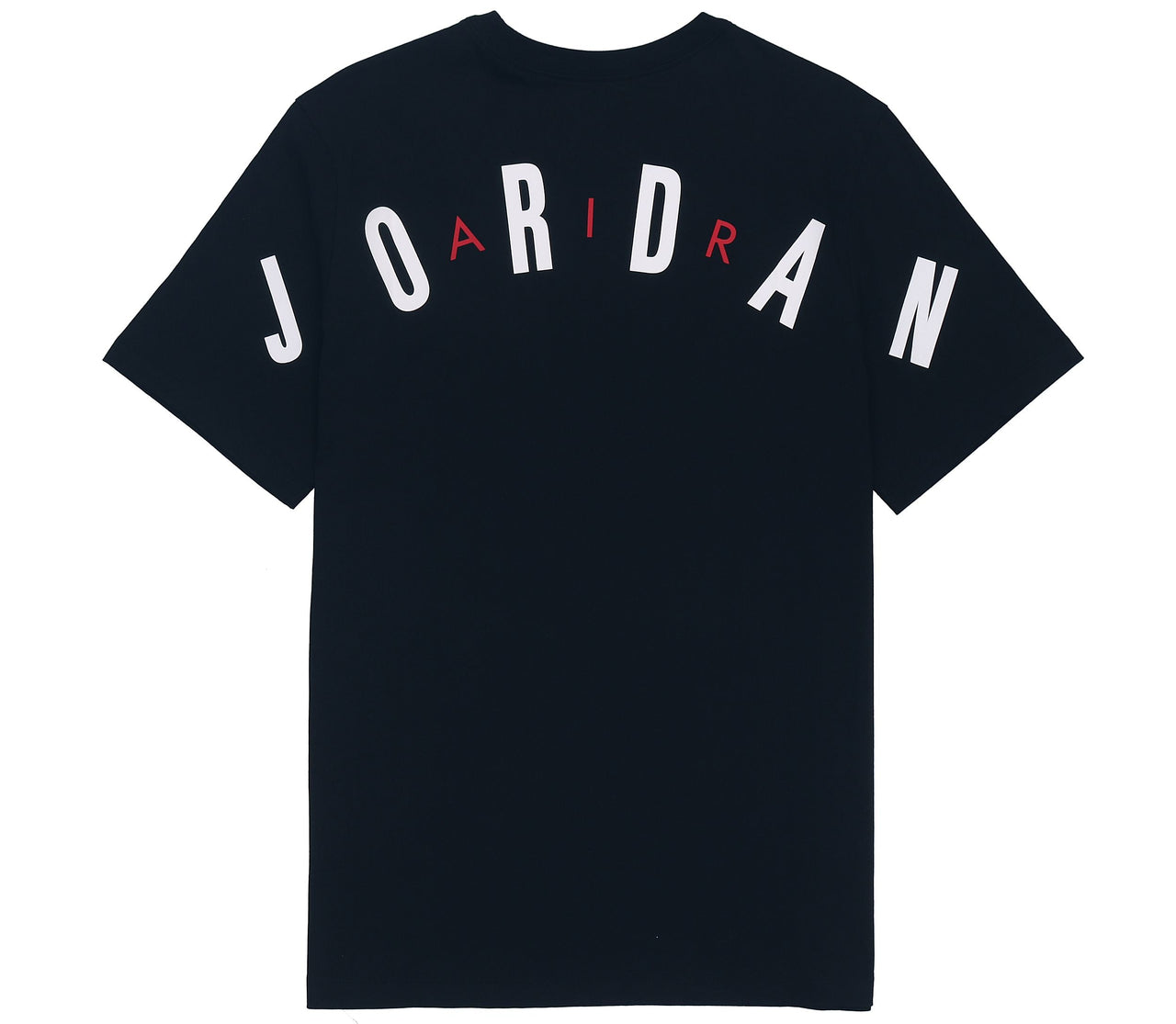 Air Jordan Alphabet Flying Man Logo Printing Round Neck Casual Short Sleeve Black DM1463-010