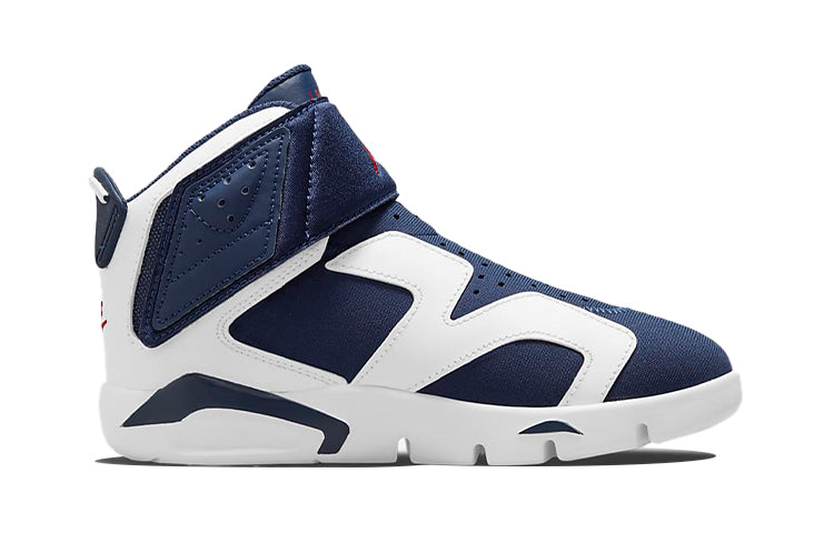 (PS) Air Jordan 6 Retro Little Flex 'White Midnight Navy' CT4416-130