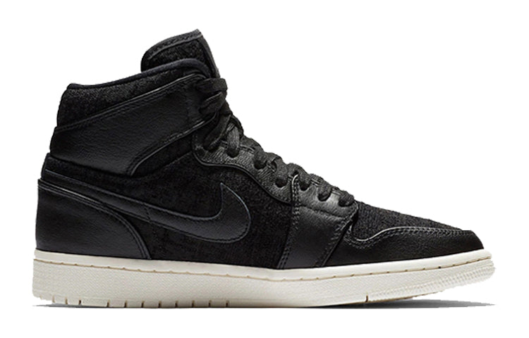 (WMNS) Air Jordan 1 Retro High Premium 'Black' AH7389-001