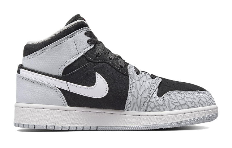 (GS) Air Jordan 1 Mid SE 'Elephant Toe' DM6216-016