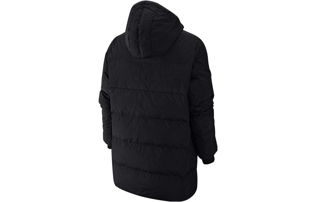 Air Jordan Storage Pocket Detail Hooded Down Jacket Men's Black DZ4552-010