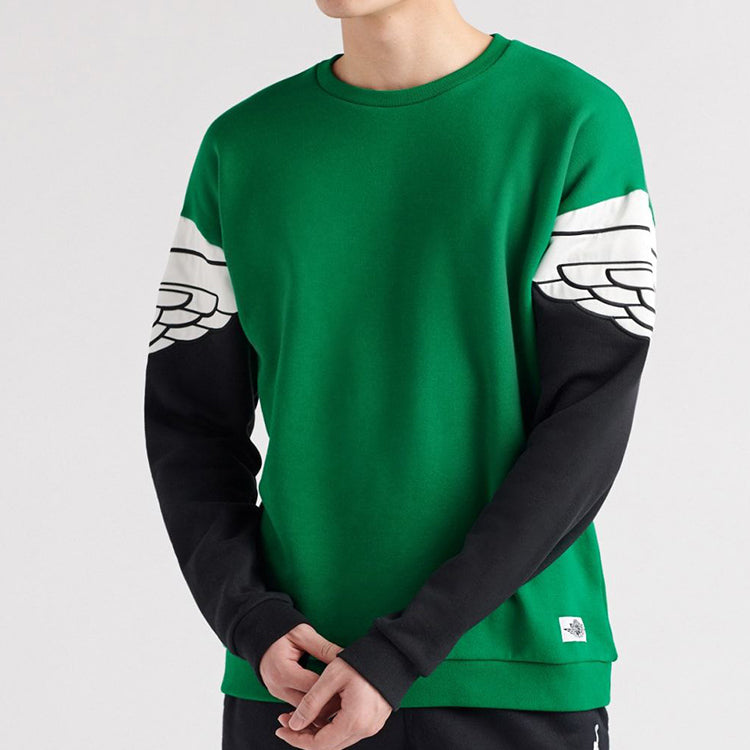 Men's Air Jordan Round Neck Sports Green AO0426-302