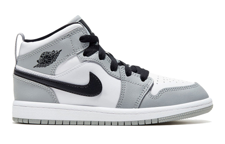 (PS) Air Jordan 1 Mid 'Light Smoke Grey' 640734-092