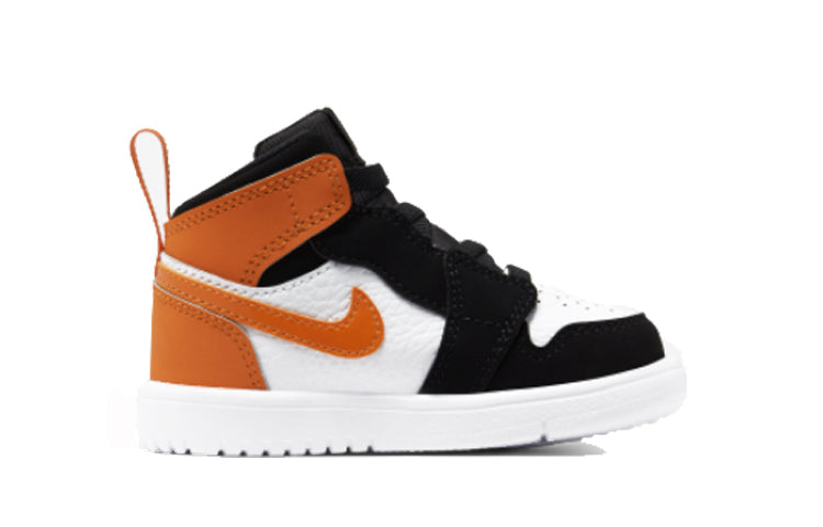 (TD) Air Jordan 1 Mid ALT 'White Orange' AR6352-058