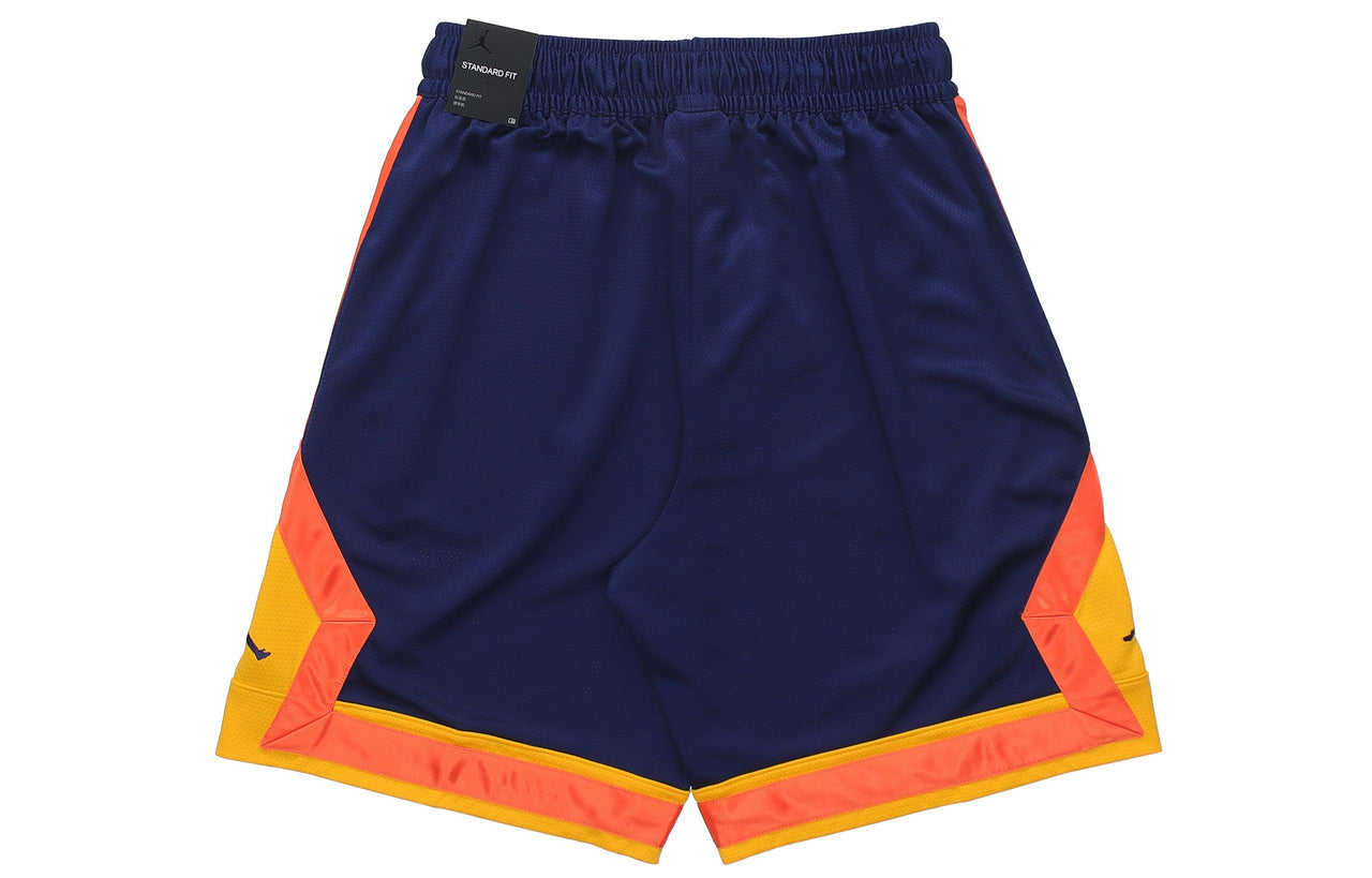 Air Jordan Jumpman Diamond Casual Sports Basketball Training Shorts Blue CV6023-492