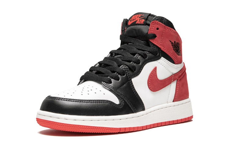 (GS) Air Jordan 1 Retro High OG 'Track Red' 575441-112