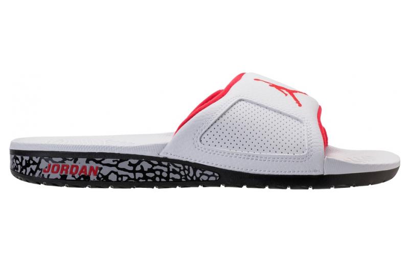 Air Jordan Hydro 3 Retro Slide 'White University Red' 854556-103