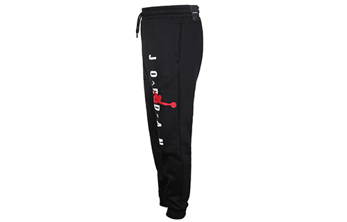 Air Jordan Sports Pants Sweatpants 'Black Red' CD5873-010