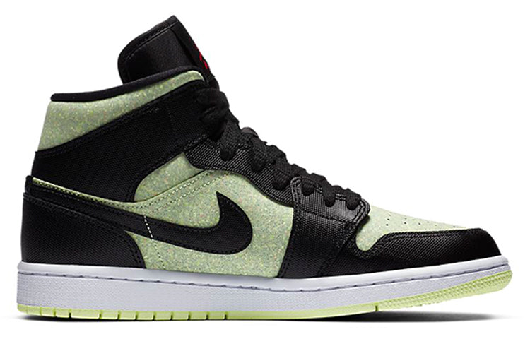 (WMNS) Air Jordan 1 Mid SE 'Black Barely Volt' CV5276-003