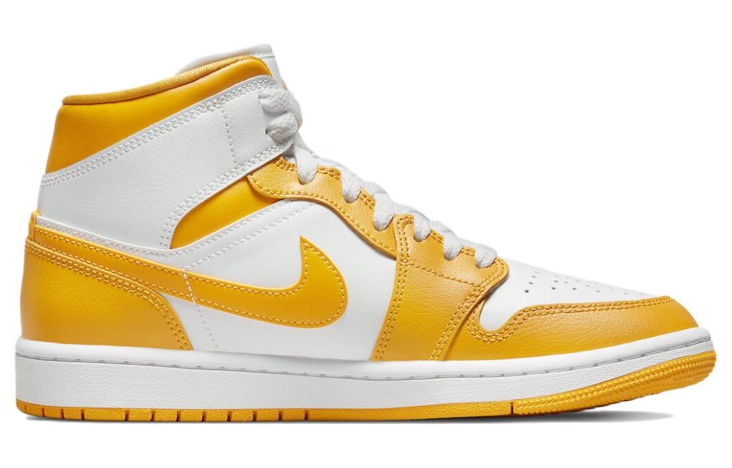 (WMNS) Air Jordan 1 Mid 'University Gold' BQ6472-117