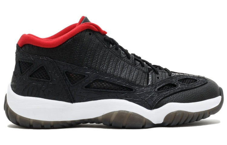 Air Jordan 11 Retro Low 'Black Charcoal Red' 2011 306008-001