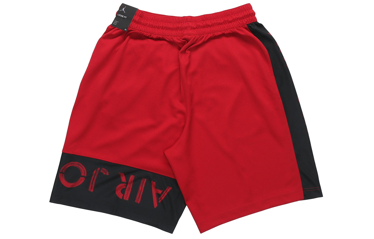 Air Jordan Jumpman Air 10 BasketballShorts Men Black/Red CK6832-687