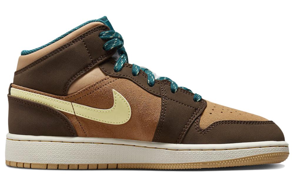 (GS) Air Jordan 1 Mid 'Cacao Wow' DZ6335-200