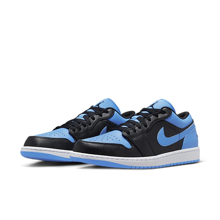 Air Jordan 1 Low 'Black University Blue' 553558-041