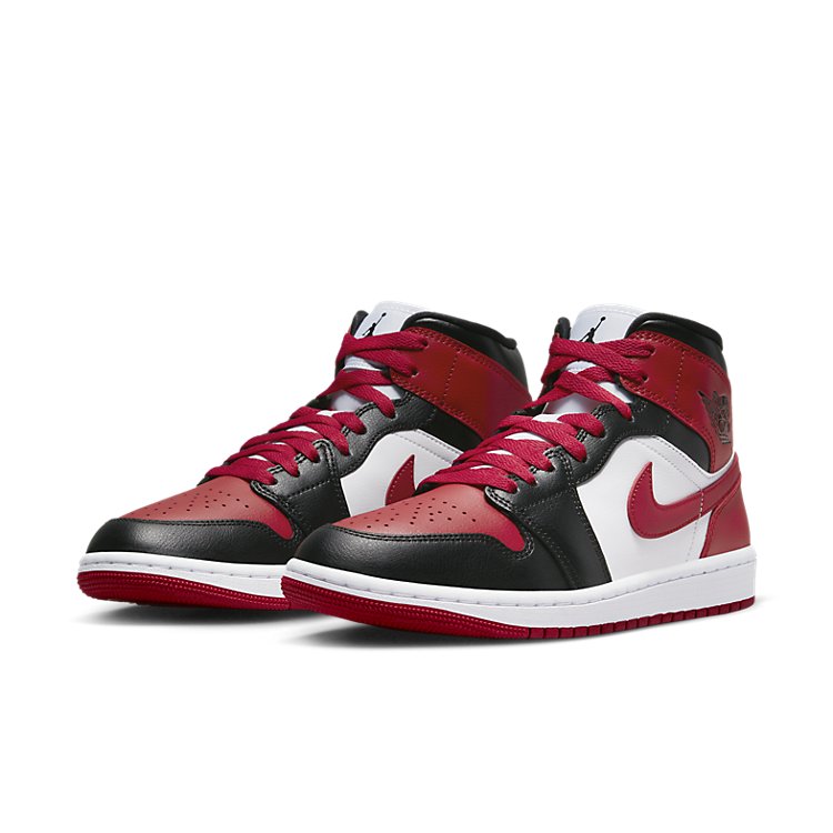 (WMNS) Air Jordan 1 Mid 'Alternate Bred Toe' BQ6472-079