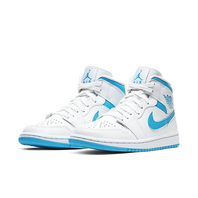 (WMNS) Air Jordan 1 Mid 'UNC' BQ6472-114