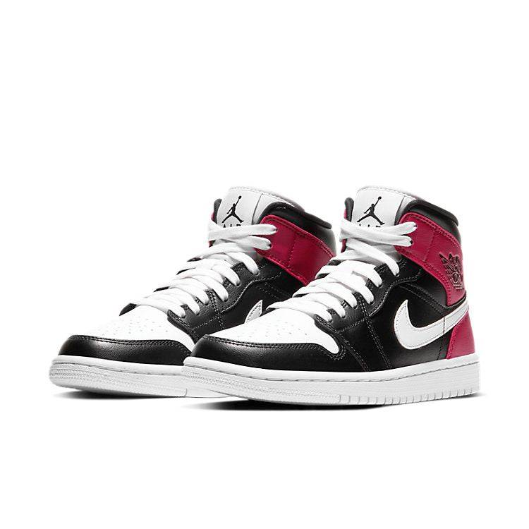 (WMNS) Air Jordan 1 Mid 'Noble Red' BQ6472-016