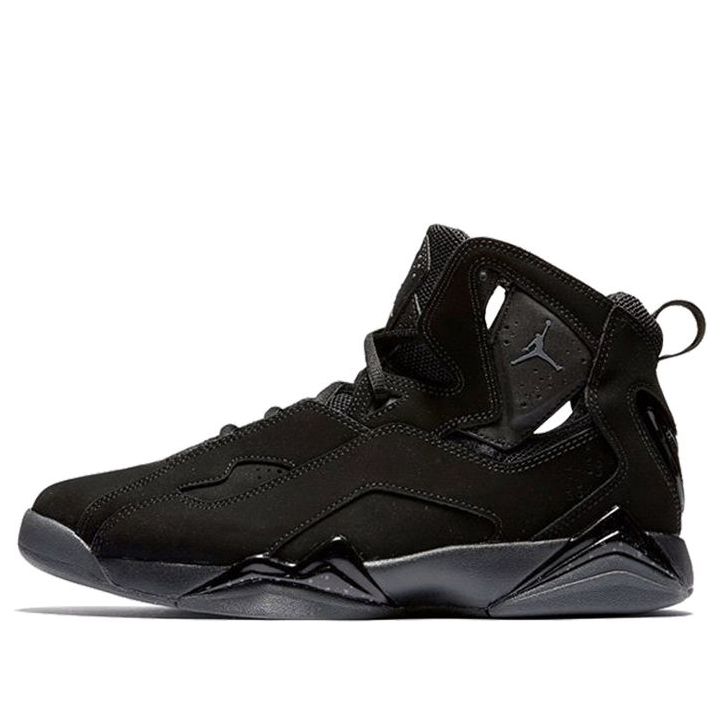 (GS) Air Jordan True Flight 'Black Dark Grey' 343795-013