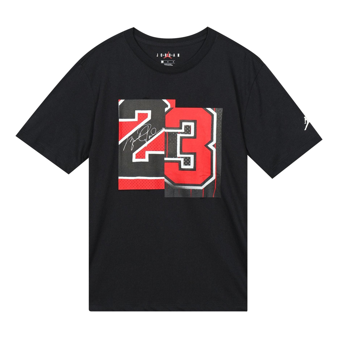 Air Jordan Athleisure Casual Sports Short Sleeve '23 Black' AQ4109-010