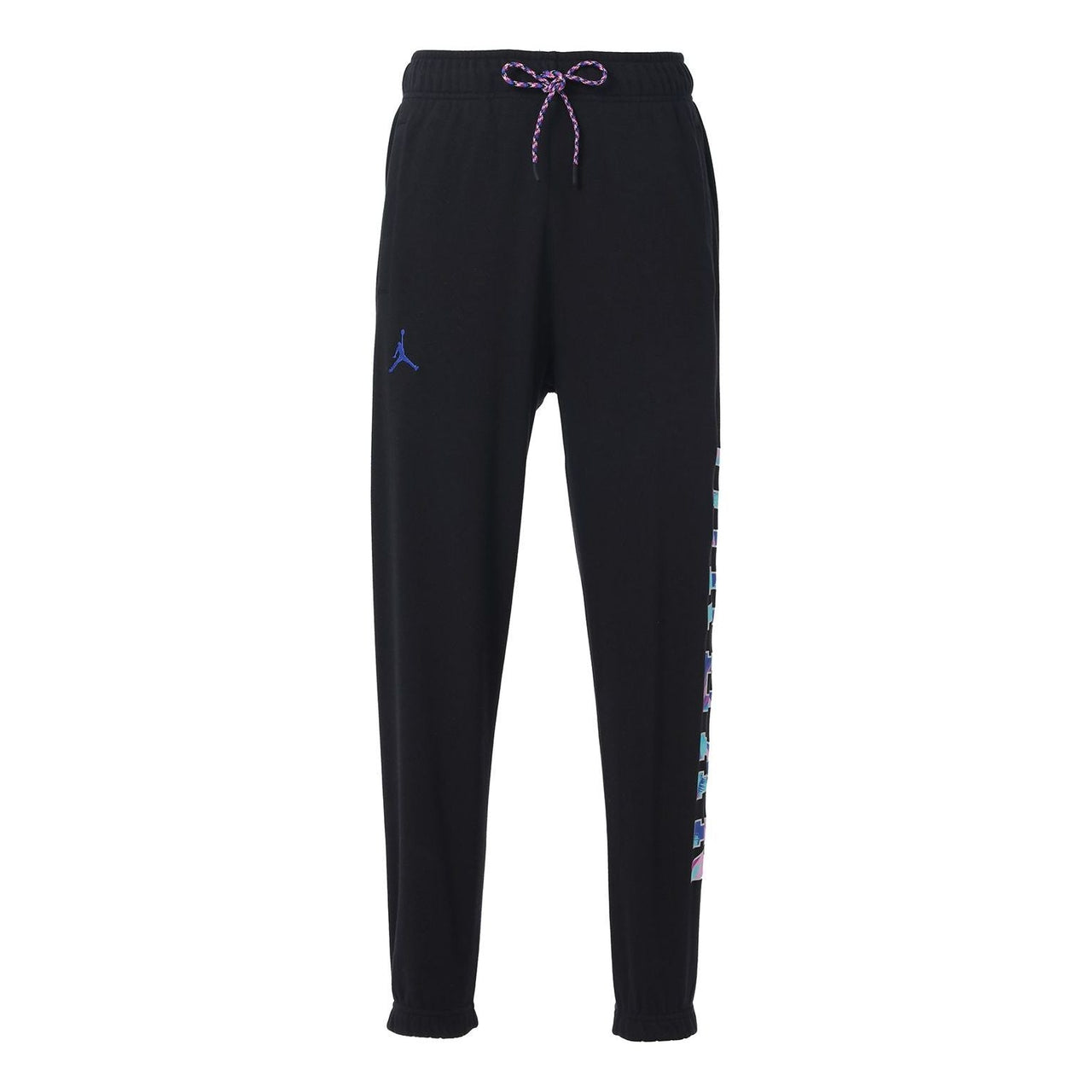 Air Jordan Multi-Color Elastic Sports Pants Men's Black DX6300-010