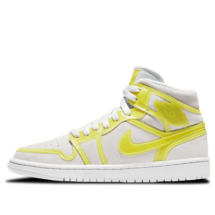 (WMNS) Air Jordan 1 Mid LX 'Off White Opti Yellow' DA5552-107