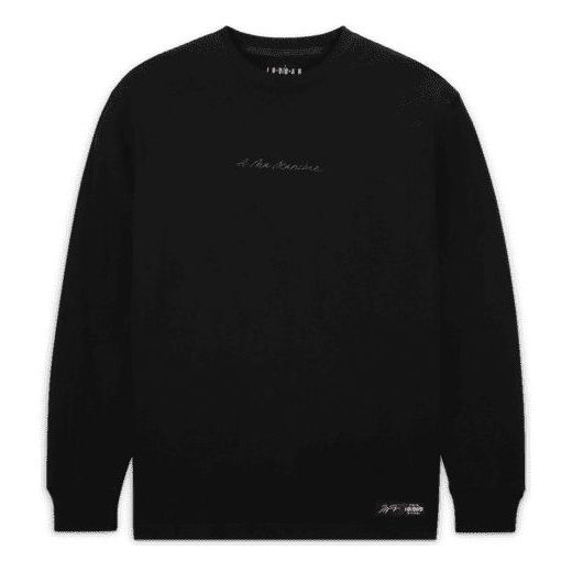 Air Jordan x A Ma Maniere SS22 Long Sleeve T-Shirt 'Black' DJ9759-010