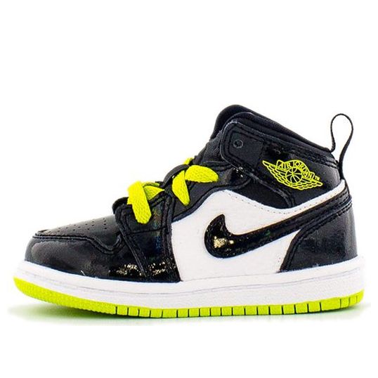 (TD) Air Jordan 1 Mid 'Black Cyber' BQ6933-003