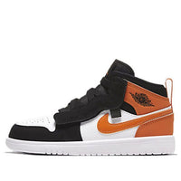 (PS) Air Jordan 1 MID ALT 'Black Orange' AR6351-058