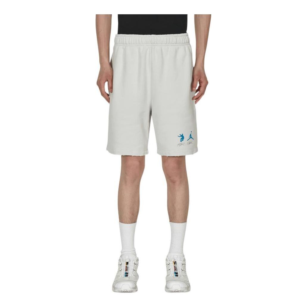 Air Jordan x Union Crossover Solid Color Casual Sports Breathable Shorts US Edition Unisex Gray DJ9528-025