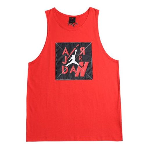 Air Jordan Sports Training Basketball Vest Red CI0276-657