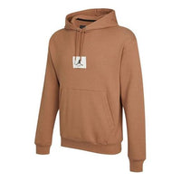 Air Jordan Statement Logo Printing Casual Sports Autumn Hoodie 'Brown' DA9817-256