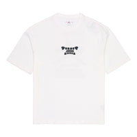 Air Jordan Round Neck Short Sleeve T-Shirt Unisex White DX5970-100