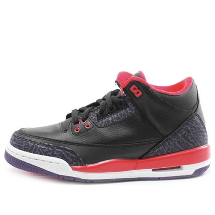 (GS) Air Jordan 3 Retro 'Crimson' 398614-005