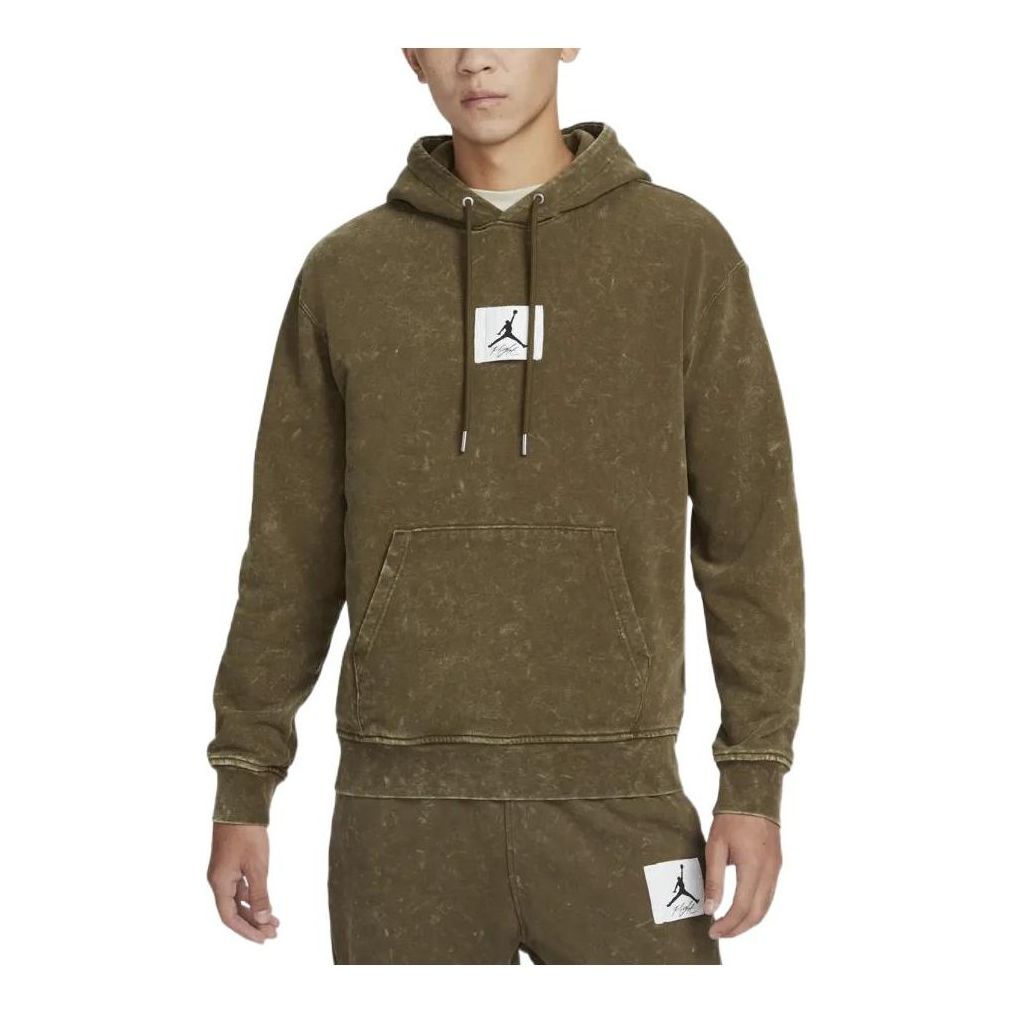 Air Jordan Athletic Hooded Pullover Men's Light Olive DR3088-385