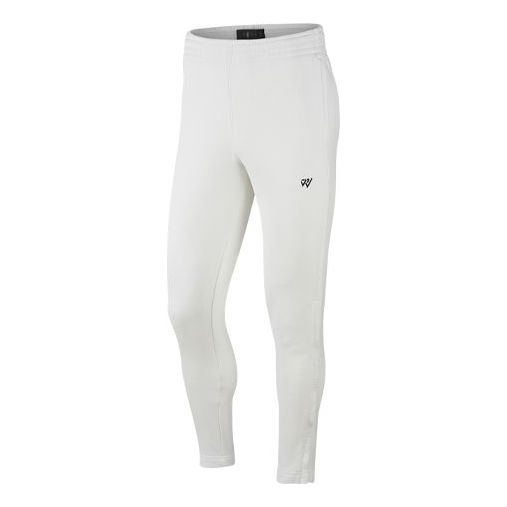 Air Jordan Running Sports Pants/Trousers/Joggers Men's White AH7953-121