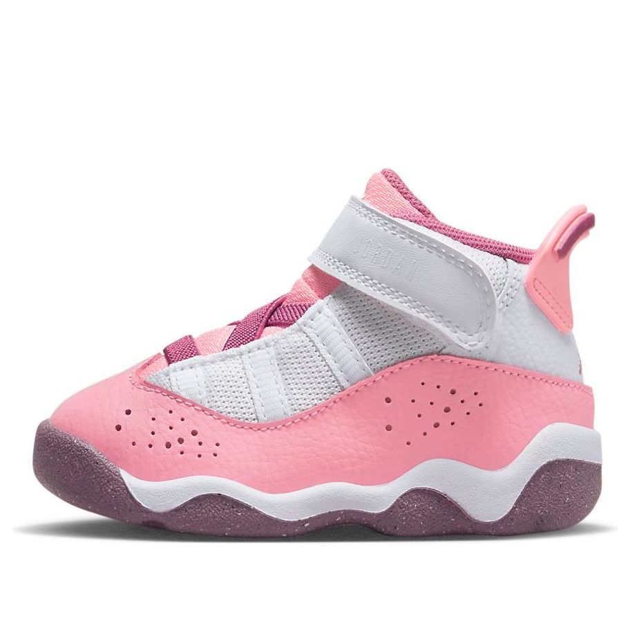 (TD) Air Jordan 6 Rings 'Coral Chalk' 323420-616