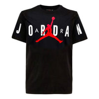 Air Jordan Men's Air Mj DNA Stretched Logo Print Black CZ1880-010