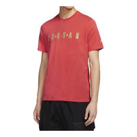 Air Jordan SPORT DNA Short Sleeve Round Neck Tops Small Red CN3331-631