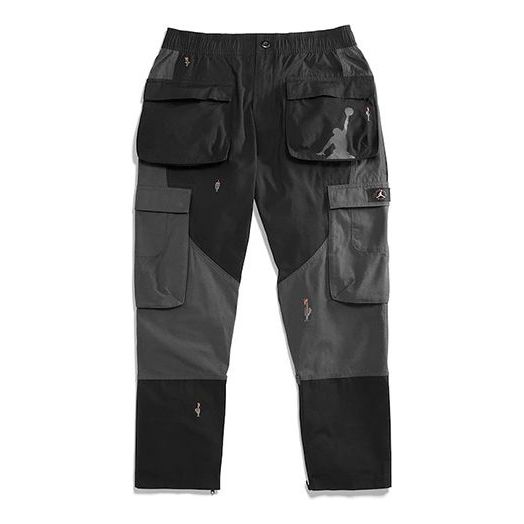 Air Jordan x Cactus Jack by Travis Scott Cargo Pant 'Black Smoke Grey' CQ4394-010