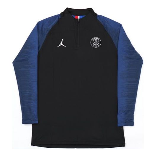 Air Jordan Paris-Saint Germain 19/20 Strike Drill Training Top 'Dark blue' CT3540-010