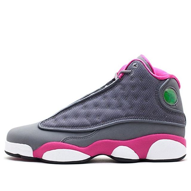 (GS) Air Jordan 13 Retro 'Grey Fusion Pink' 439358-029