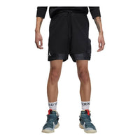 Men's Air Jordan Splicing Casual Sports Shorts Black DM1862-010