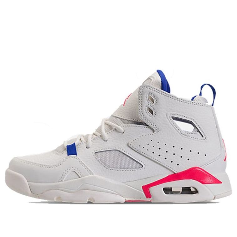 (GS) Air Jordan Flight Club 91 'Sail Pink Blue' 555472-125