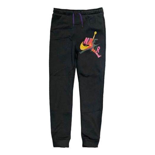 Air Jordan Fleece Lined Casual Sports Pants Black CU1559-011